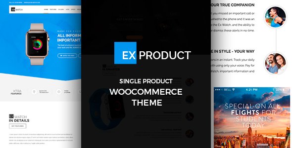 ExProduct – Single Product Theme