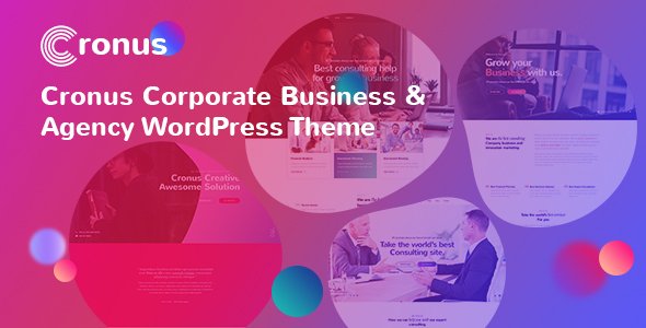 Cronus Plus – Corporate Business and Agency WordPress Theme