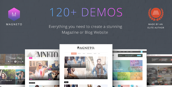 Magneto – Multi Concept Responsive WordPress Magazine and Blog Theme