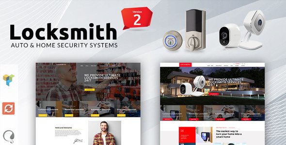 Locksmith – Security Systems WordPress Theme
