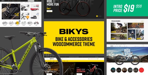Bikys – Bike & Accessories Woocommerce Theme