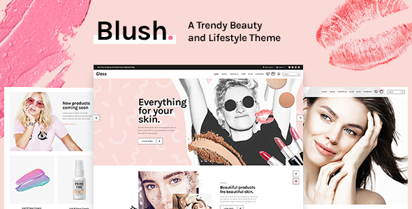 Blush – A Trendy Beauty and Lifestyle Theme