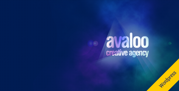 avaloo – One Page Creative Agency WP Theme