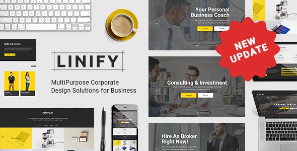 Linify – Multipurpose Corporate WordPress Theme