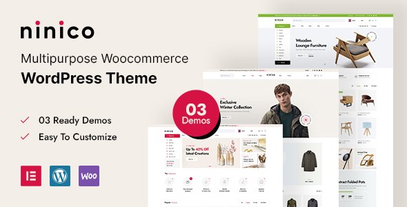 Ninico – Minimal WooCommerce WordPress Theme
