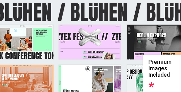 Blühen – Event & Conference WordPress Theme