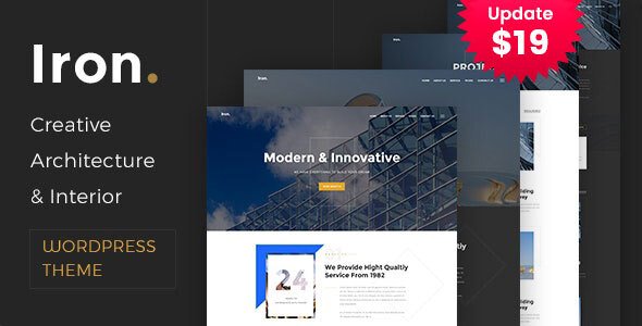 Iron – Architecture, Interior and Design WordPress Theme