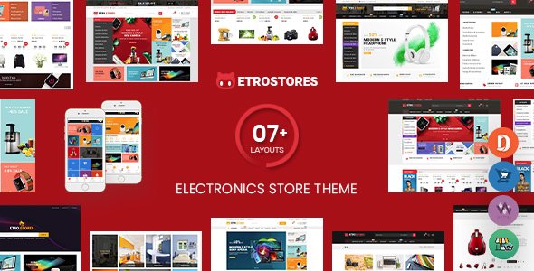 EtroStore – Electronics Store WooCommerce WordPress Theme (Mobile Layouts Ready)