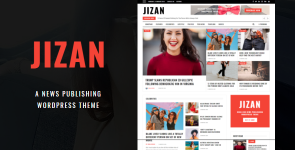 Jizan | A Newspaper and Magazine WordPress Theme