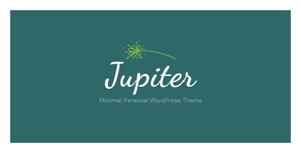 Jupiter Minimal Personal WordPress Theme