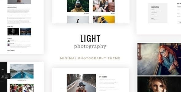 Light – Photography WordPress