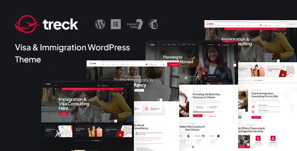 Treck – Immigration and Visa Consulting WordPress Theme
