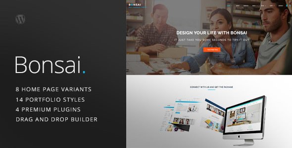 Bonsai – Multipurpose Multi/One Page Responsive WordPress Theme