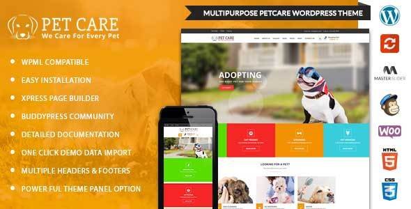 PetCare – WordPress Multipurpose Theme