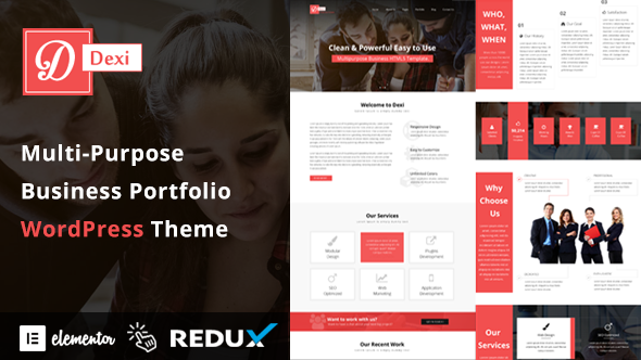 Dexi – Multi Purpose Business Portfolio WordPress Theme