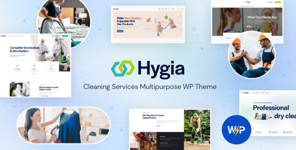 Hygia – Cleaning Services Multipurpose WordPress Theme
