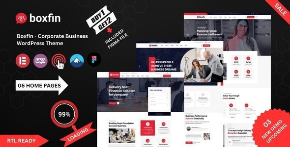 Boxfin – Corporate Business WordPress Theme