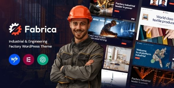 Fabrica – Industrial & Engineering Factory WordPress Theme