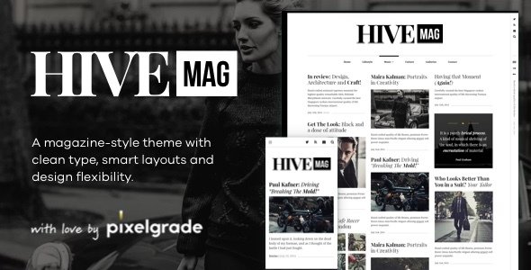 HiveMag – An Elegant WordPress Blog Theme
