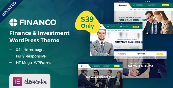 Financo – Finance WordPress Theme