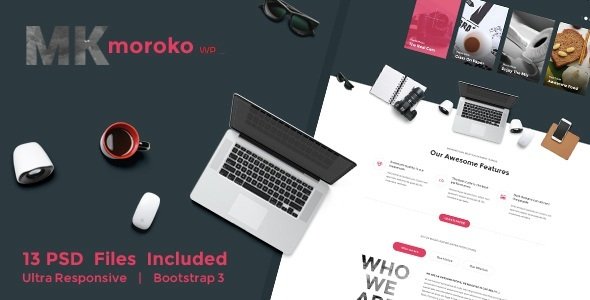 Moroko – Creative Bootstrap Responsive WordPress Theme