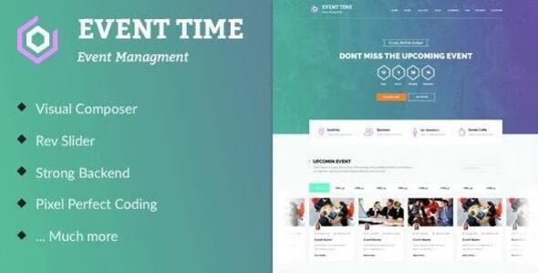 Event Time – Conference & Event WordPress Theme