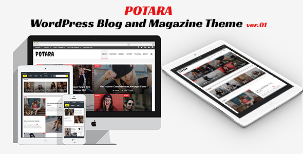 Potara – WordPress Theme – Blog&Magazine
