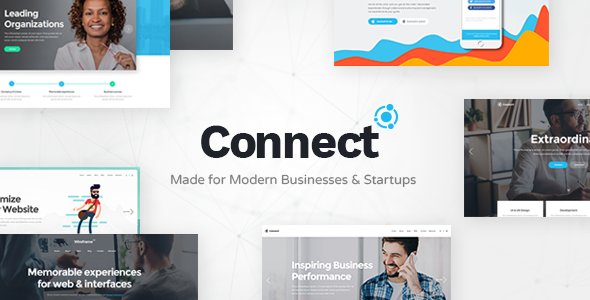 Connect – Software Company Theme