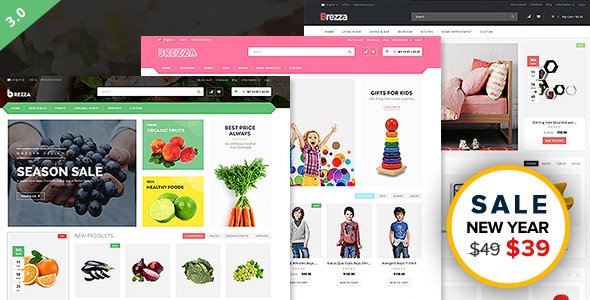 Brezza – Fruit Store Multipurpose WooCommerce WordPress Theme