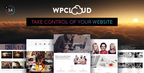 WPCLOUD – Creative One-Page Theme