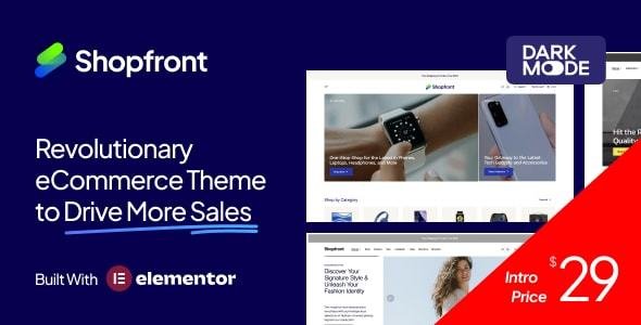 Shopfront – Next-Generation eCommerce Theme
