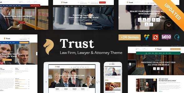 Trust Business – Lawyer and Attorney WordPress Theme