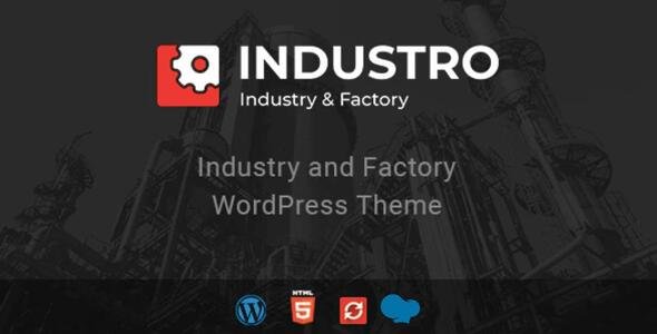Industro – Industry & Factory WordPress Theme