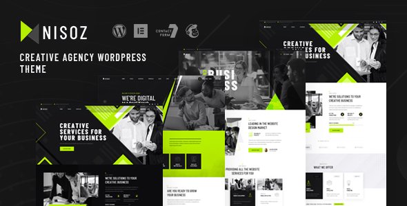Nisoz – Creative Agency WordPress Theme