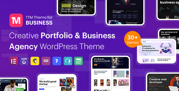 TTM – Business Agency WordPress Theme