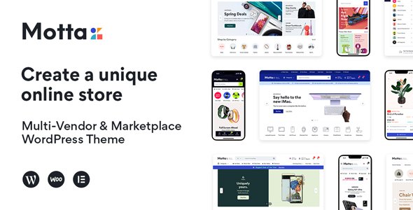 Motta – Multi-Vendor and Marketplace WordPress Theme