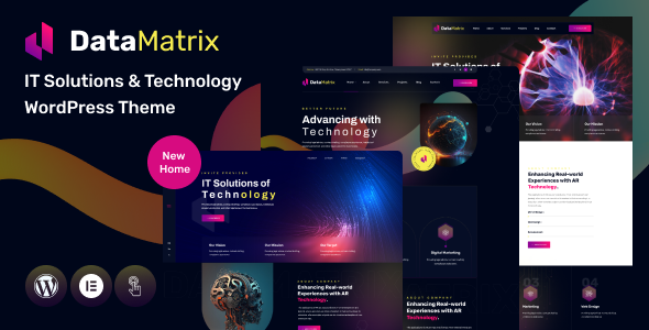 DataMatrix | IT Solutions & Technology  WordPress Theme