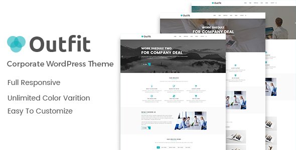 Outfit – Business, Consultancy Corporate WordPress Theme