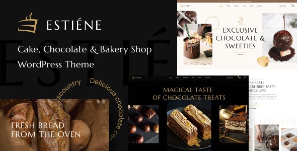 Estiene – Sweets & Bakery WordPress Theme