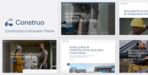 Construo – Construction and Business WordPress Theme