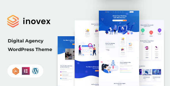 Inovex – SEO & Marketing Agency WordPress Theme + RTL