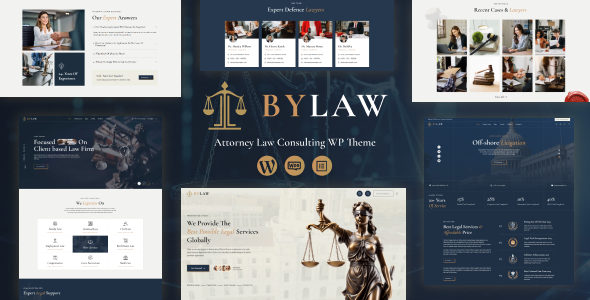 ByLaw – Lawyer and Law Firm WordPress Theme