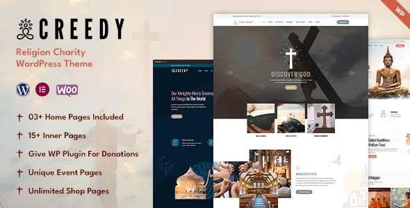 Creedy – Religion, Church WordPress Theme