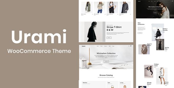 Urami WP – Modern minimalist WooCommerce theme