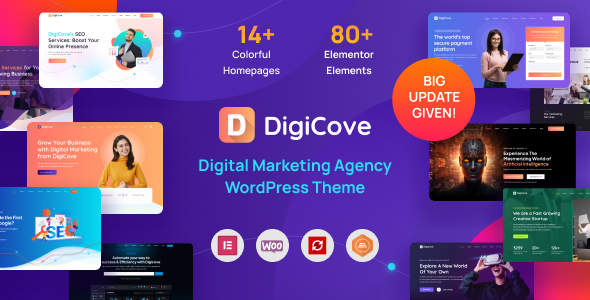Digicove – Digital Marketing Agency WordPress Theme