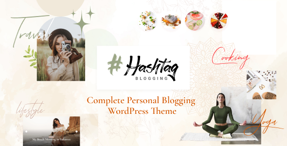 Hashtag – Personal Blog WordPress Theme