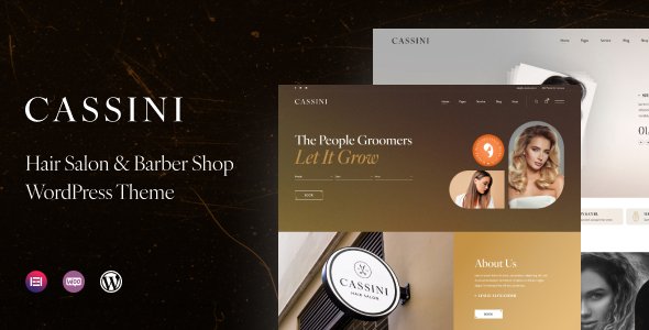 Cassini – Hair Salon & Barber Shop WordPress Theme