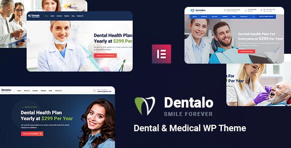 Dentalo – Medical Health & Dental WordPress Theme