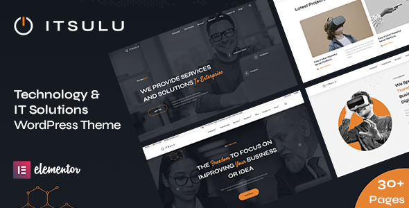 ITSulu – Technology & IT Solutions WordPress Theme