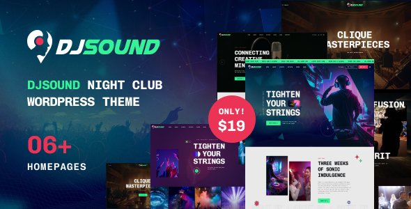 DJsound – Night Club WordPress Theme